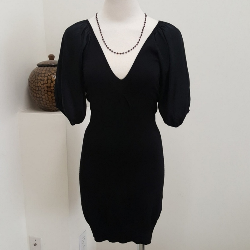 Stretchy Black Bebe Dress